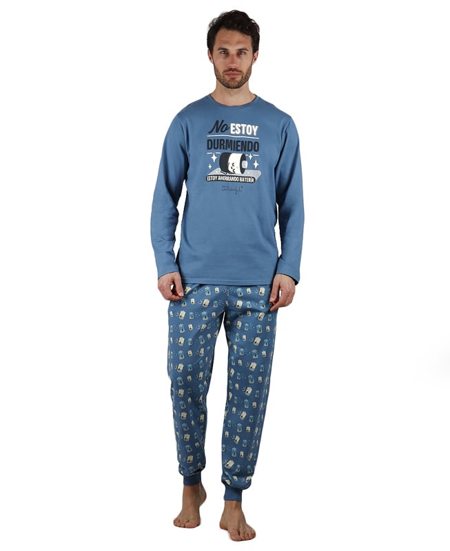 Comprar online Pijama Mr. Wonderful en algodón mod. Bateria 