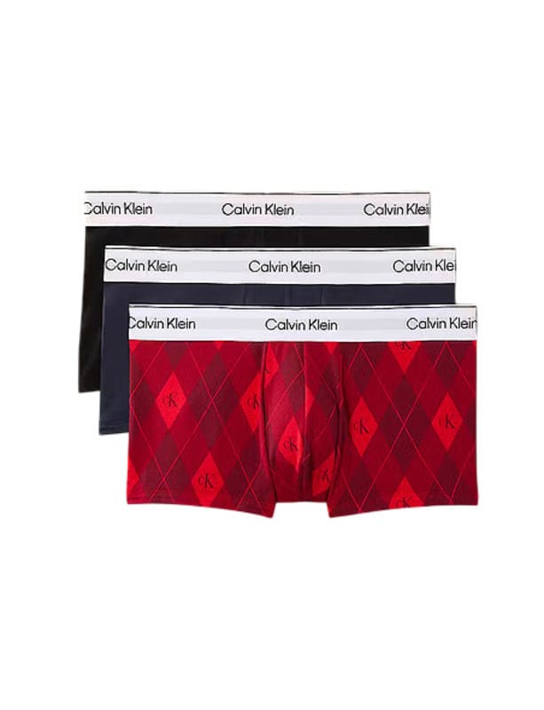 Pack de 3 bóxers Calvin Klein de algodón elastizado