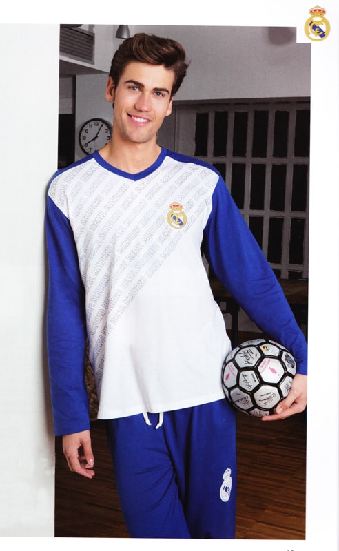 Pijama Oficial Real Madrid C.F. para hombre - Varela Intimo