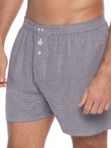 Sorprende a tu pareja con un regalo: bóxer Guasch en jacquard gris, disponible en 3XL y 4XL.