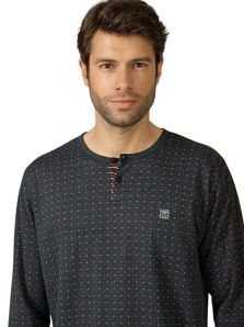 Ideal como regalo, pijama Massana para hombre de talla grande y confortable.
