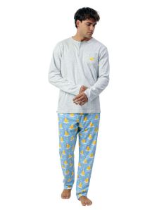 Pijama Admas de algodón interlock mod. Pato de Goma