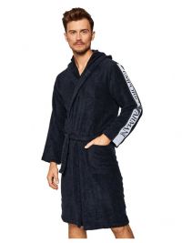Albornoz Emporio Armani con capucha
