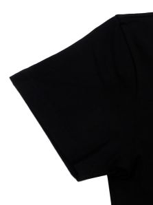 Camiseta ajustada en negro de Emporio Armani Milan
