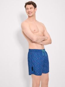 Bañador Ysabel Mora juvenil para hombre con bicicletas en azul