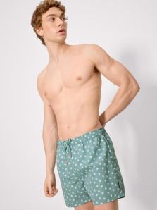 Bañador Ysabel Mora juvenil para hombre con pulpitos en verde