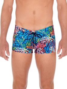 Bañador HOM mod. Corail multicolor ajustado