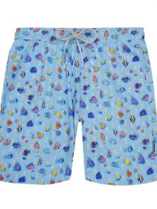 Bañador John Frank estampado con peces trópicales