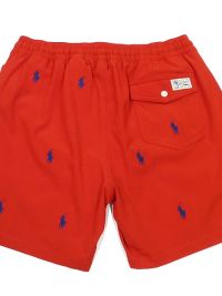 Bañador Polo Ralph Lauren Classic Red Traveler Short