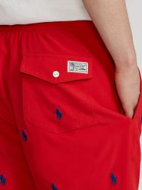 Bañador Polo Ralph Lauren Classic Red Traveler Short