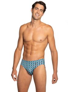 Bañador Impetus Slip Ajustado mod. Bahamas en azul