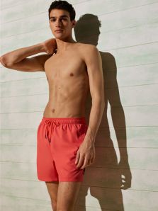 Bañador Ysabel Mora de hombre en rojo coral