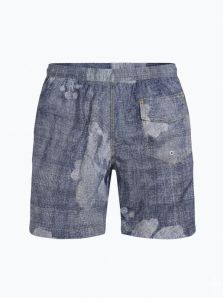 Bañador hombre David Atlantis azul vaquero floral: calidad premium y buen precio.