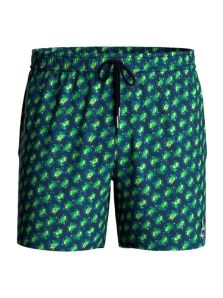 Bañador Impetus en azul con estampado de cangrejos en verde