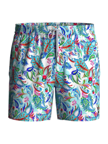 Bañador Impetus con estampado trópical multicolor