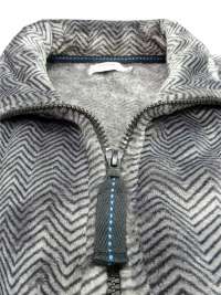 Parka Polar Barandi Gris Chevron