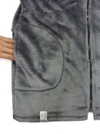 Parka Polar Barandi Gris Chevron