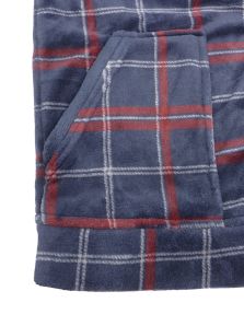 Renueva tu armario con la Bata Juvenil Parka Pettrus Homewear Coralina Polar Azul cuadros más vendida.