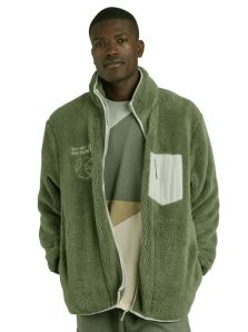 Parka Polar Admas en Coralina en color verde