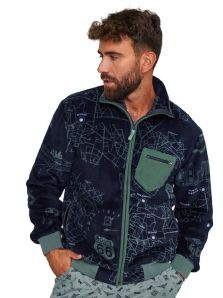 Parka Polar Muydemi en Coralina en az. marino mod. Born to Ride