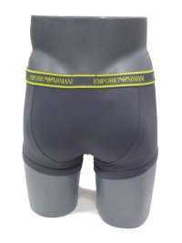 Boxer Emporio Armani en microfibra gris