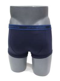 Boxer Emporio Armani en microfibra azul marino