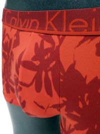 Boxer hombre Calvin Klein microfibra rojo floral