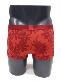 Boxer hombre Calvin Klein microfibra rojo floral