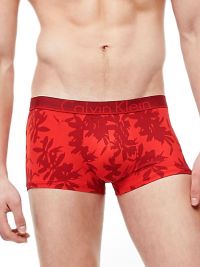 Boxer hombre Calvin Klein microfibra rojo floral