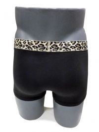 Boxer Calvin Klein algodón leopardo negro
