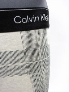 C.K. bóxer algodón elastizado en blanco roto
