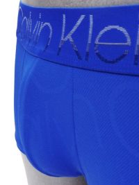 Boxer Calvin Klein microperforado en azul