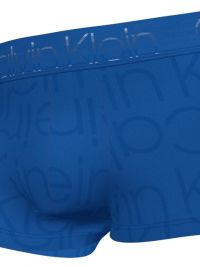 Boxer Calvin Klein microperforado en azul