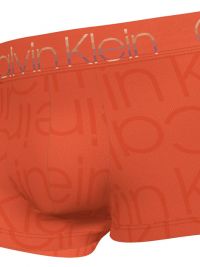 Boxer Calvin Klein microperforado en rojo coral