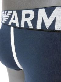 Boxer Emporio Armani en algodón en azul éter