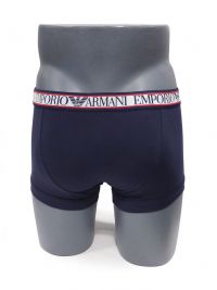 Boxer Emporio Armani en algodón en azul marino