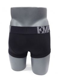 Boxer Emporio Armani de algodón megalogo en negro