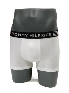 Boxer Tommy Hilfiger de algodón elastizado en blanco