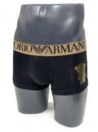 Boxer Emporio Armani Algodón Bear en negro