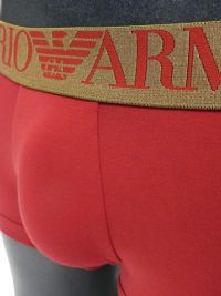 Boxer Emporio Armani Algodón Bear en rojo