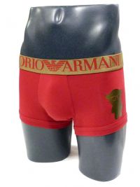 Boxer Emporio Armani Algodón Bear en rojo