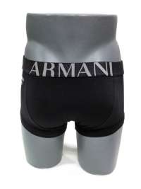 Boxer Emporio Armani Algodón Big Eagle en negro