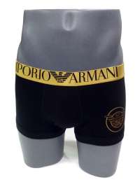 Boxer Emporio Armani Algodón en Negro y Oro