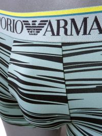 Boxer Emporio Armani Microfibra en gris azulado