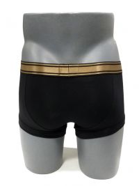 Boxer Emporio Armani en algodón en negro y dorado