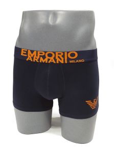 Boxer Emporio Armani mod. Milano en marino de algodón