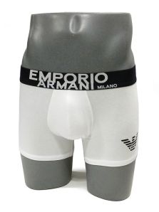Boxer Emporio Armani mod. Milano en blanco de algodón