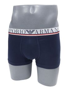 Boxer Emporio Armani en algodón en azul marino