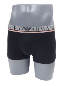 Boxer Emporio Armani en algodón en negro