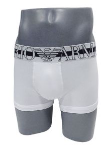 Boxer Emporio Armani de algodón megalogo en blanco